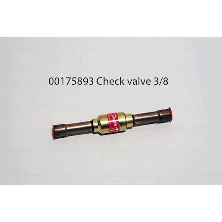 Follett Valve, Check, 3/8 Tecums Eh #56 00175893